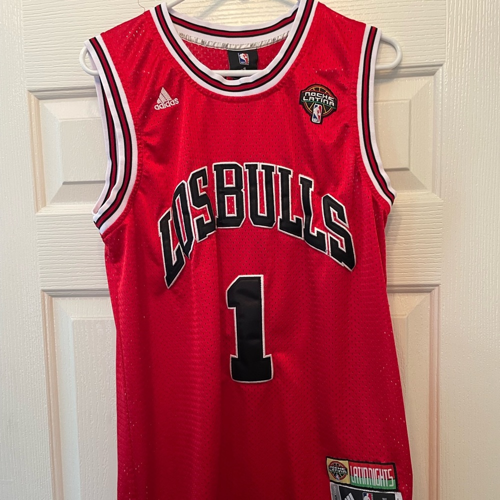 Derrick Rose “Los Bulls” Noche Latina Bulls Jersey
